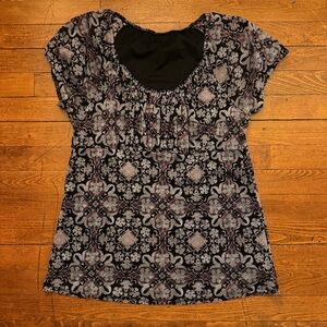Floral Babytoll Top